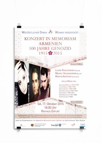 Plakat WÖDW Genozid 2015